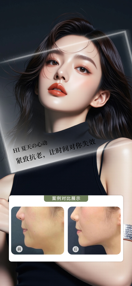 源文件下载【享设计】搜索编号：95730036208582011【面部抗衰海报】