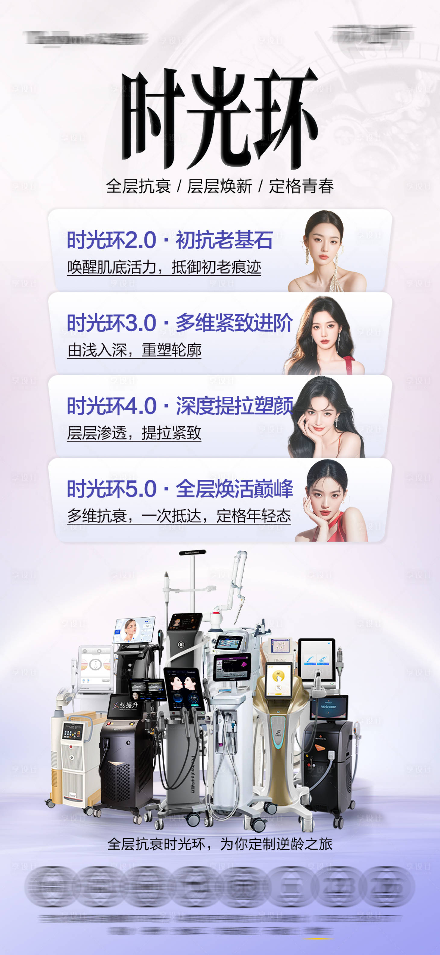 源文件下载【享设计】搜索编号：10840036231648999【仪器抗衰海报】