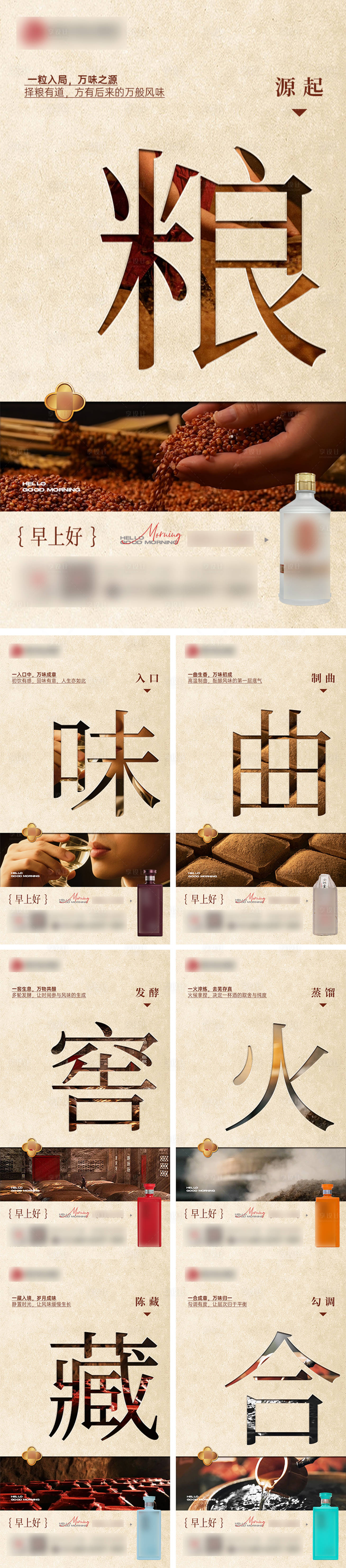 源文件下载【享设计】搜索编号：12390036591542199【白酒知识海报】