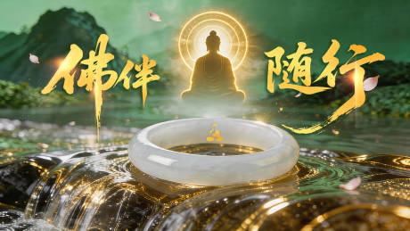 源文件下载【享设计】搜索编号：11520036556829686【和田玉巡展主视觉活动展板】