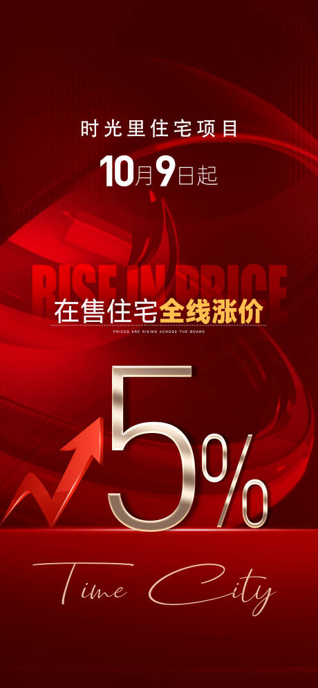 源文件下载【享设计】搜索编号：72920036300878498【地产全线涨价】