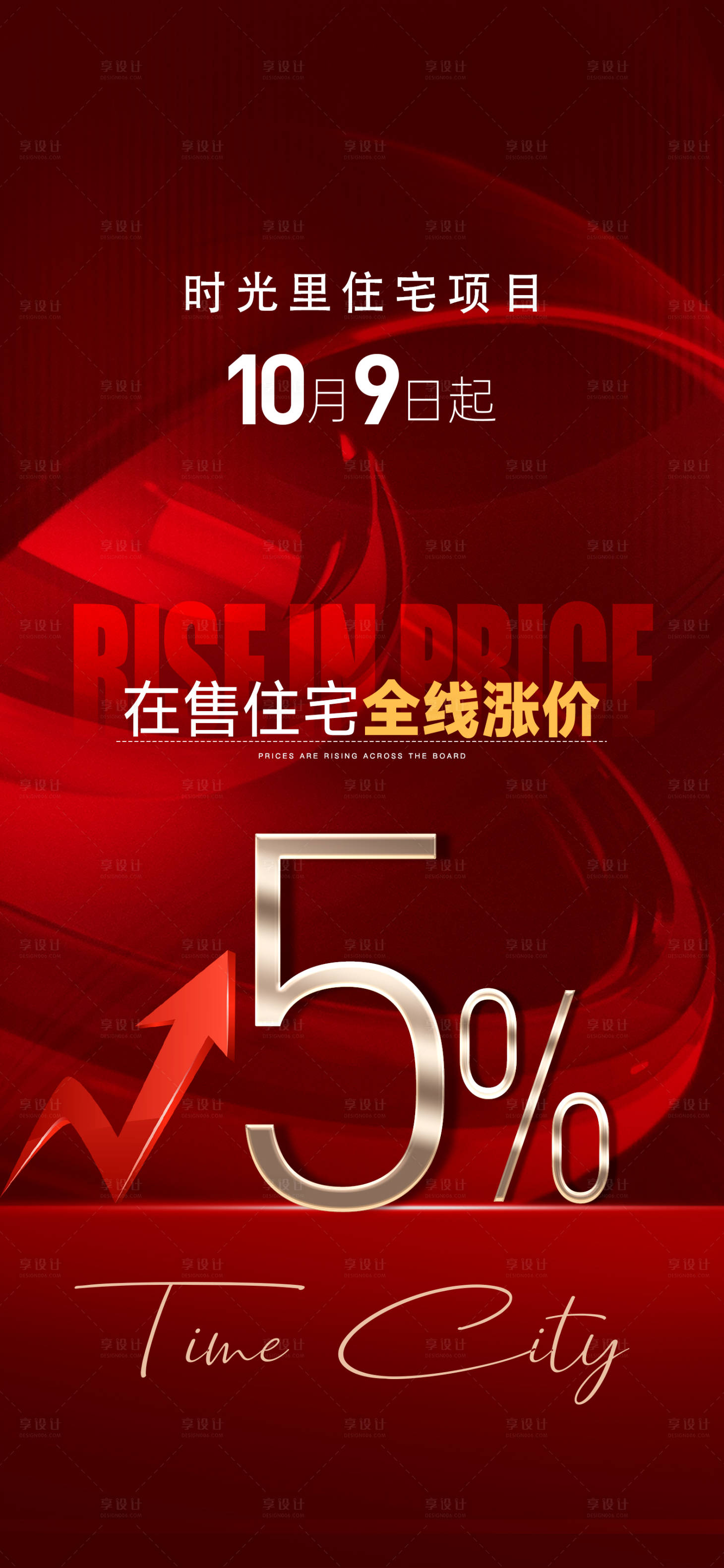 源文件下载【享设计】搜索编号：72920036300878498【地产全线涨价】
