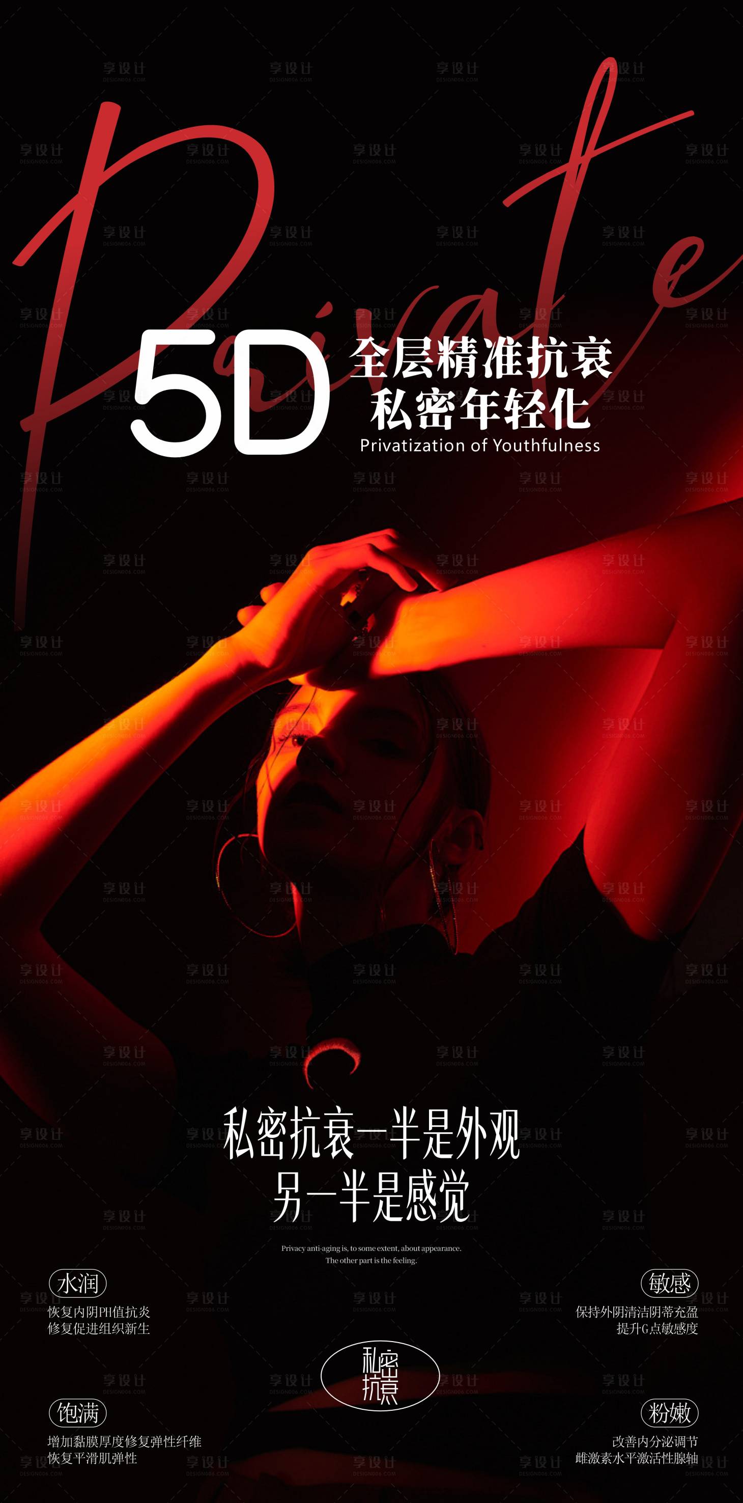源文件下载【享设计】搜索编号：91200036180481495【整形私密海报】