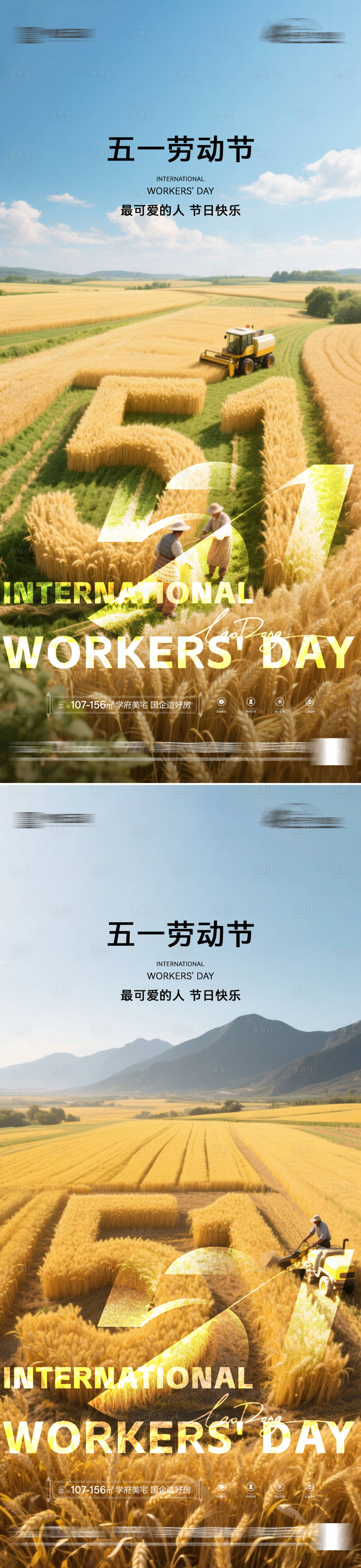 源文件下载【享设计】搜索编号：17400036390815788【五一劳动节节日海报】