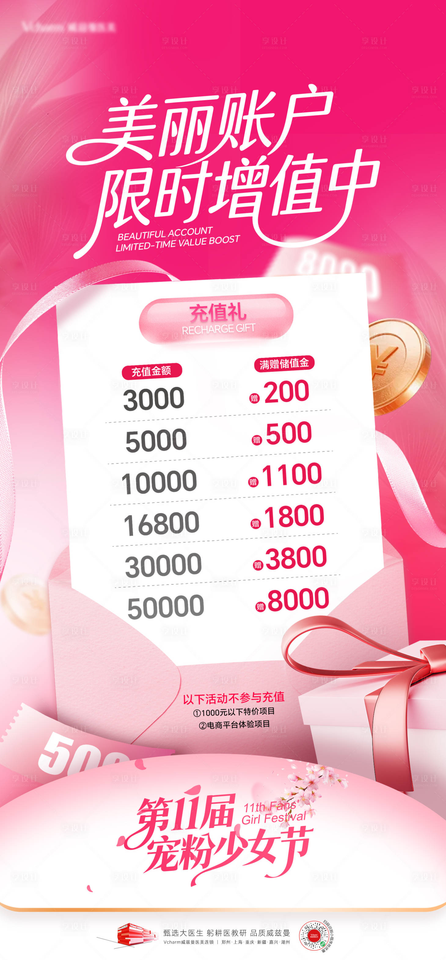 源文件下载【享设计】搜索编号：11840036583442746【医美活动海报】