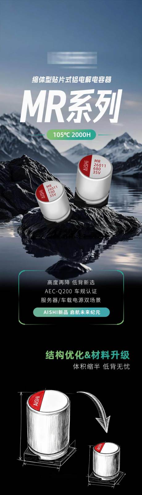 源文件下载【享设计】搜索编号：99530036257268706【雪山产品新品介绍长图】
