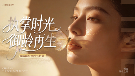 源文件下载【享设计】搜索编号：38610036527975044【金色医美banner】