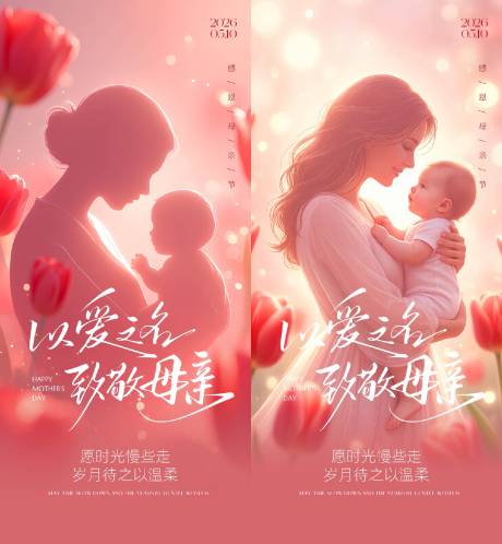 源文件下载【享设计】搜索编号：79790036588143797【母亲节海报】