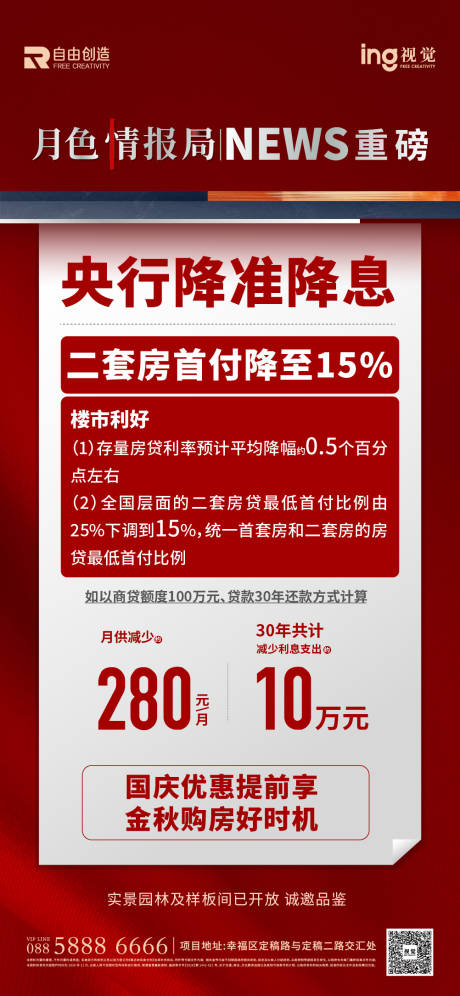 源文件下载【享设计】搜索编号：29550036576234893【地产政策海报】