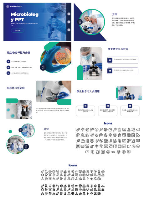 源文件下载【享设计】搜索编号：68260036243333401【微生物学演讲稿PPT】