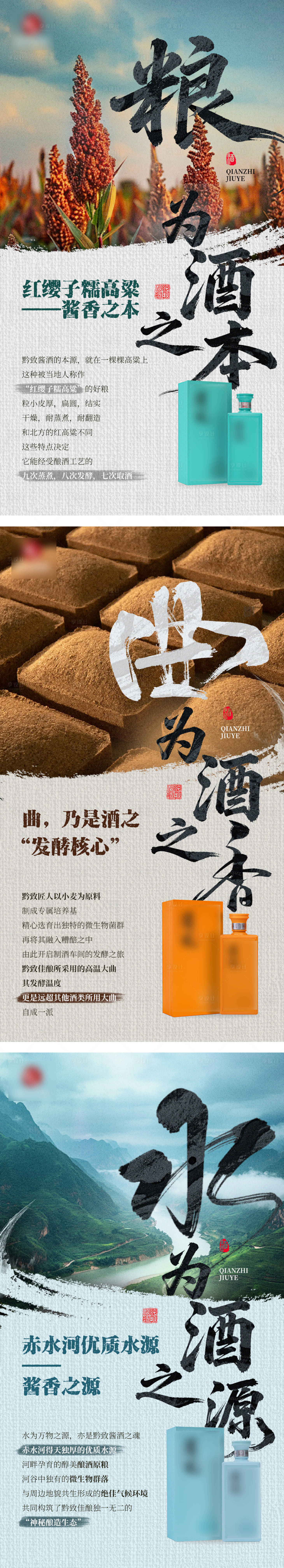 源文件下载【享设计】搜索编号：40950036305367625【白酒专业知识海报】