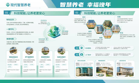 源文件下载【享设计】搜索编号：65260036464071895【科技智慧养老展板】