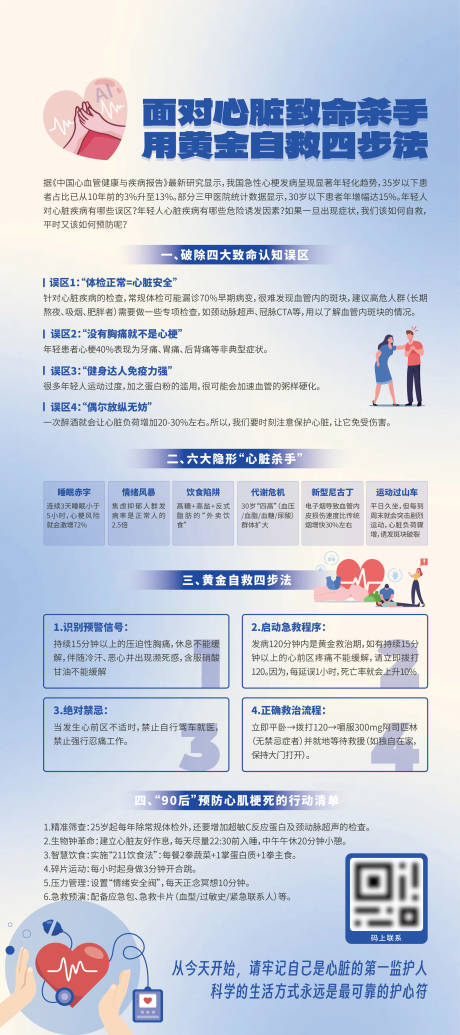 源文件下载【享设计】搜索编号：85860036260846193【黄金自救四步法展架海报】