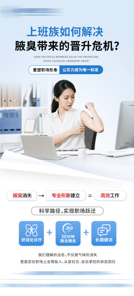 源文件下载【享设计】搜索编号：84300036423745510【上班族如何解决腋臭危机】