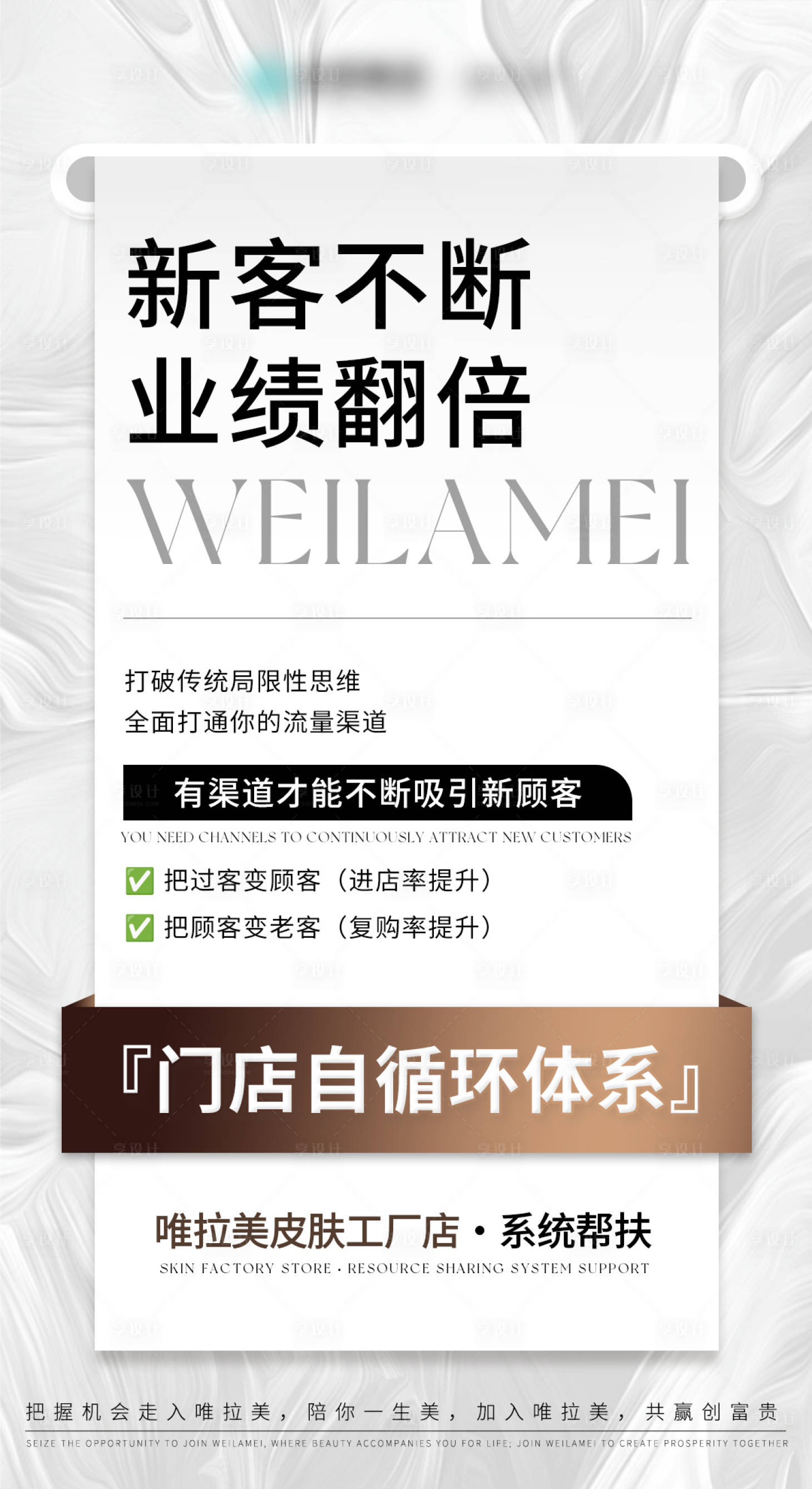 源文件下载【享设计】搜索编号：98640036485621115【业绩翻倍海报】