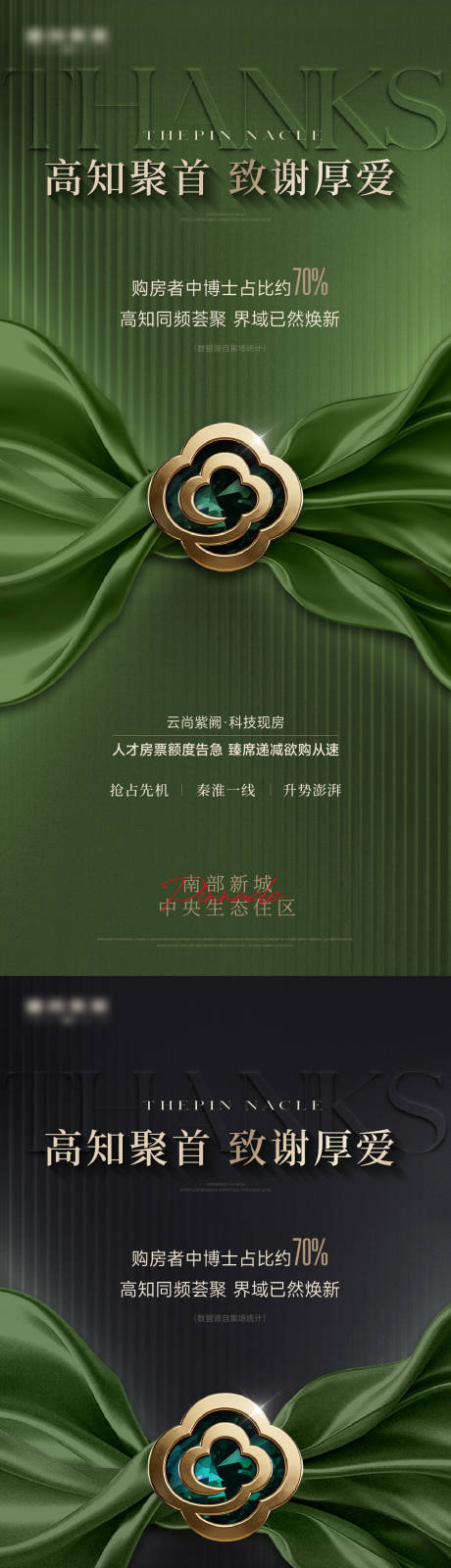 源文件下载【享设计】搜索编号：44200036372032787【房地产开盘热销数据获奖海报】