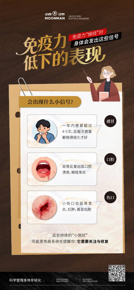 源文件下载【享设计】搜索编号：47300036319901741【免疫力低下的表现】