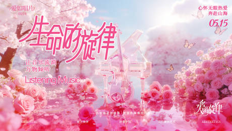 源文件下载【享设计】搜索编号：31960036242732872【教育培训琴行宣传海报】