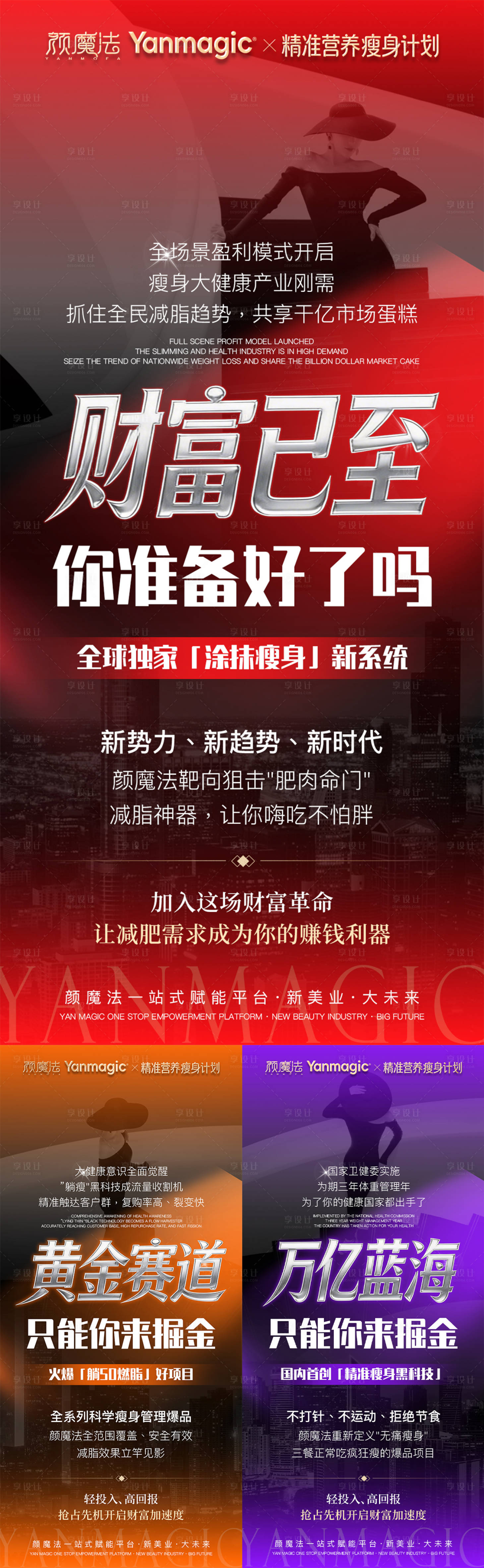 源文件下载【享设计】搜索编号：33470036631374994【医美造势海报】
