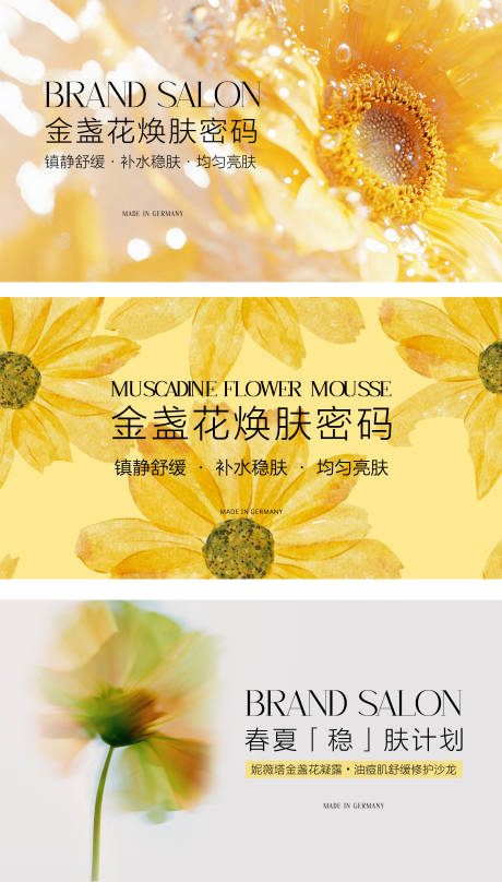 源文件下载【享设计】搜索编号：67490036266563088【金盏花主题】