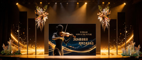 源文件下载【享设计】搜索编号：95570036612489384【音乐会kv背景板】
