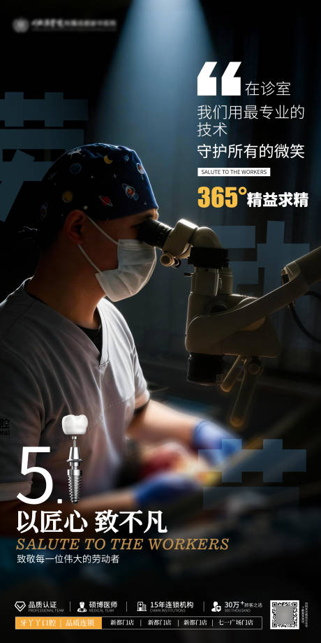 源文件下载【享设计】搜索编号：77330036363861245【51劳动节医疗海报】