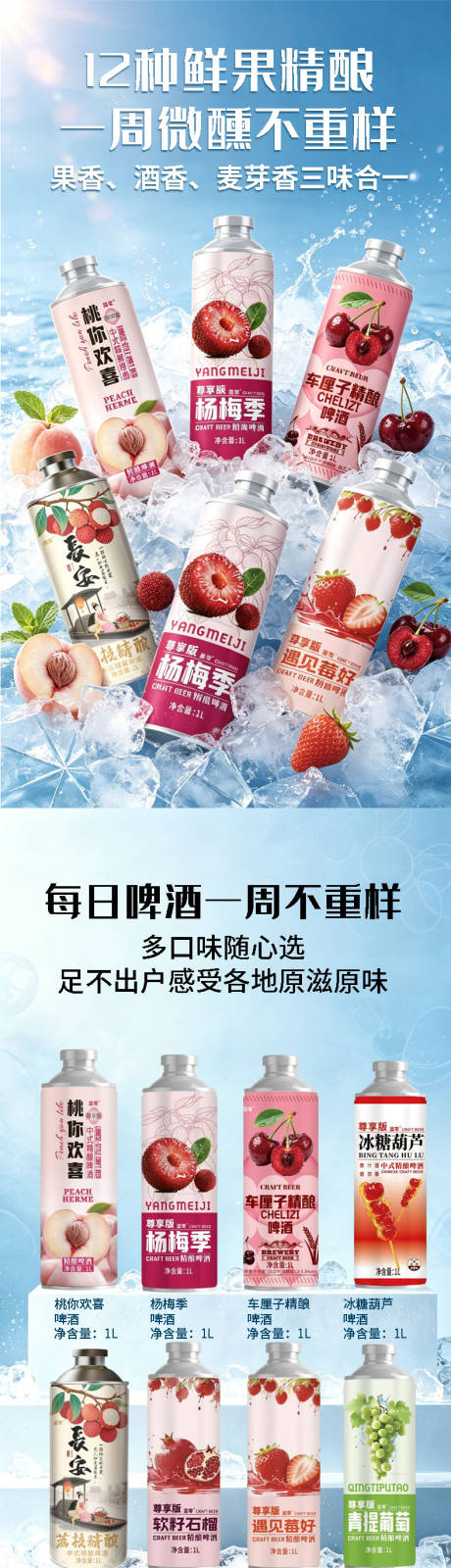 源文件下载【享设计】搜索编号：88600036624271654【果味精酿啤酒】