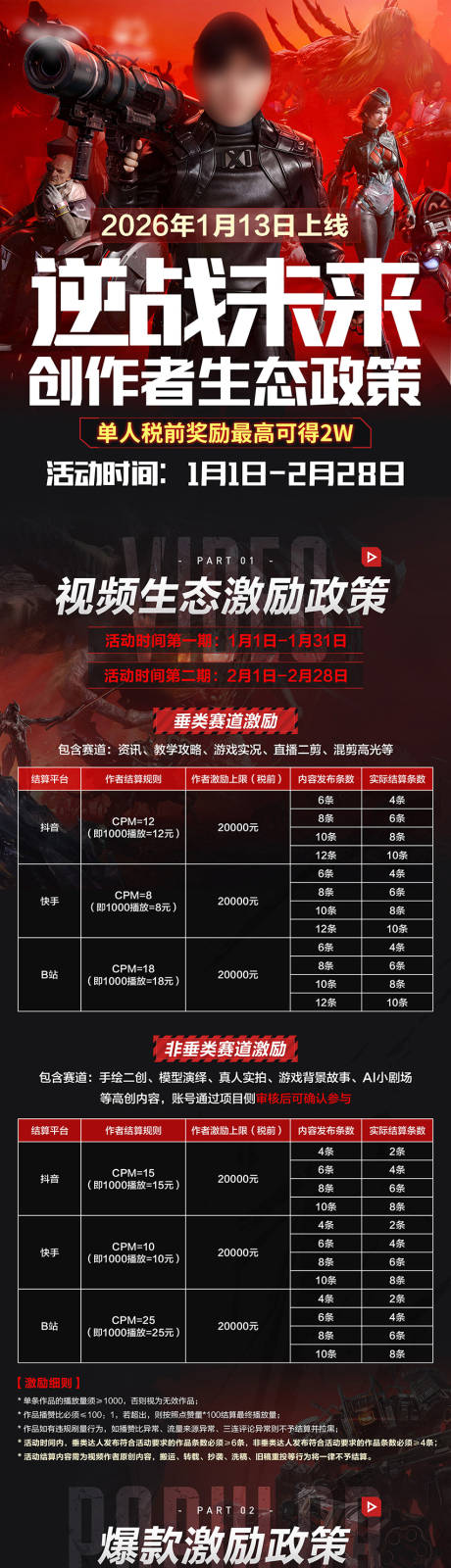 源文件下载【享设计】搜索编号：34420036223172070【逆战未来游戏长图】