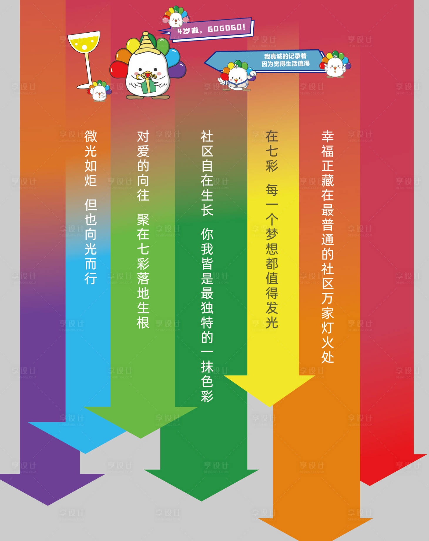 源文件下载【享设计】搜索编号：58070036322133356【指引地贴设计】