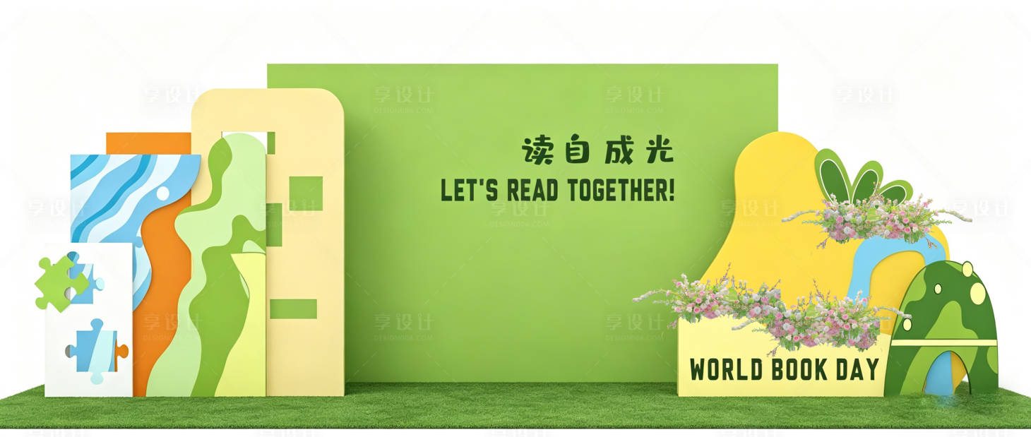 源文件下载【享设计】搜索编号：37730036345703122【五一露营市集活动美陈堆头】