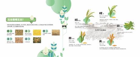 源文件下载【享设计】搜索编号：97280036315813313【五谷文化墙】