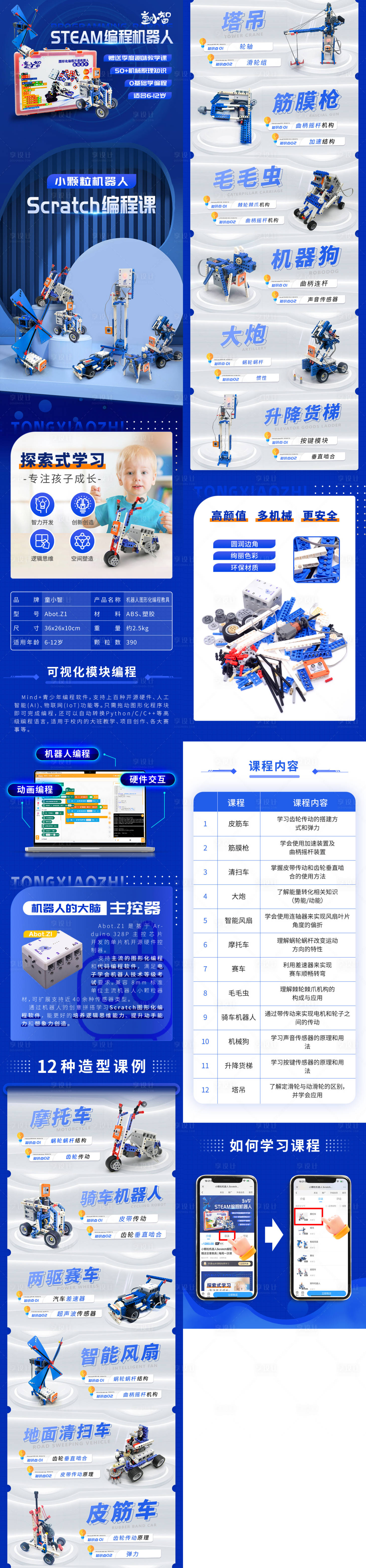 源文件下载【享设计】搜索编号：25320036238493516【科技化玩具电商详情页】