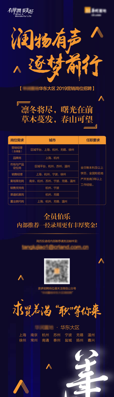 源文件下载【享设计】搜索编号：26480036309807876【校园招聘海报长图设计】