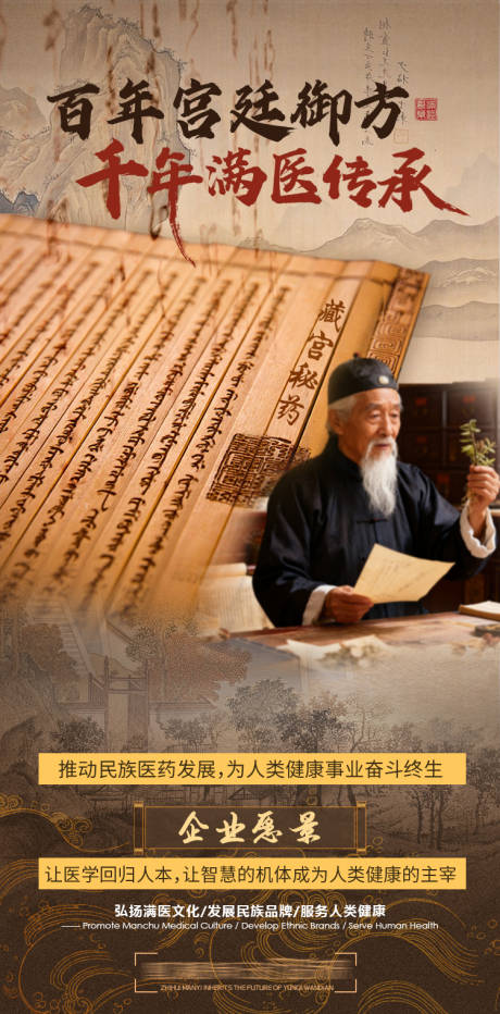 源文件下载【享设计】搜索编号：21230036554425462【满医海报】