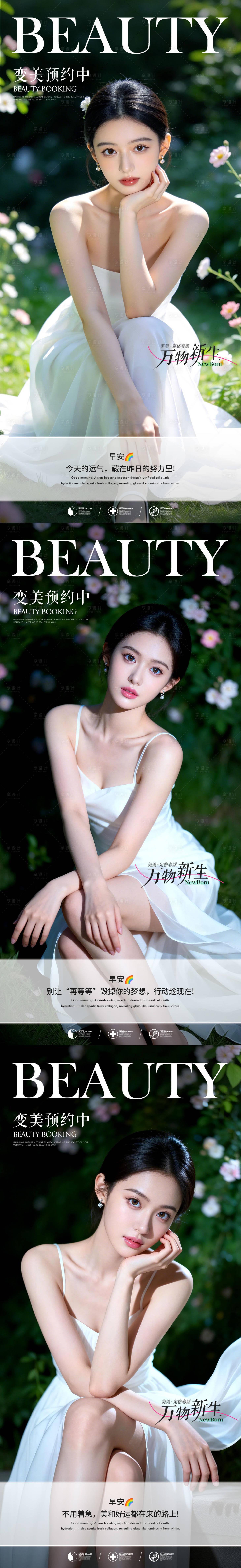 源文件下载【享设计】搜索编号：23970036357317300【早安励志海报】