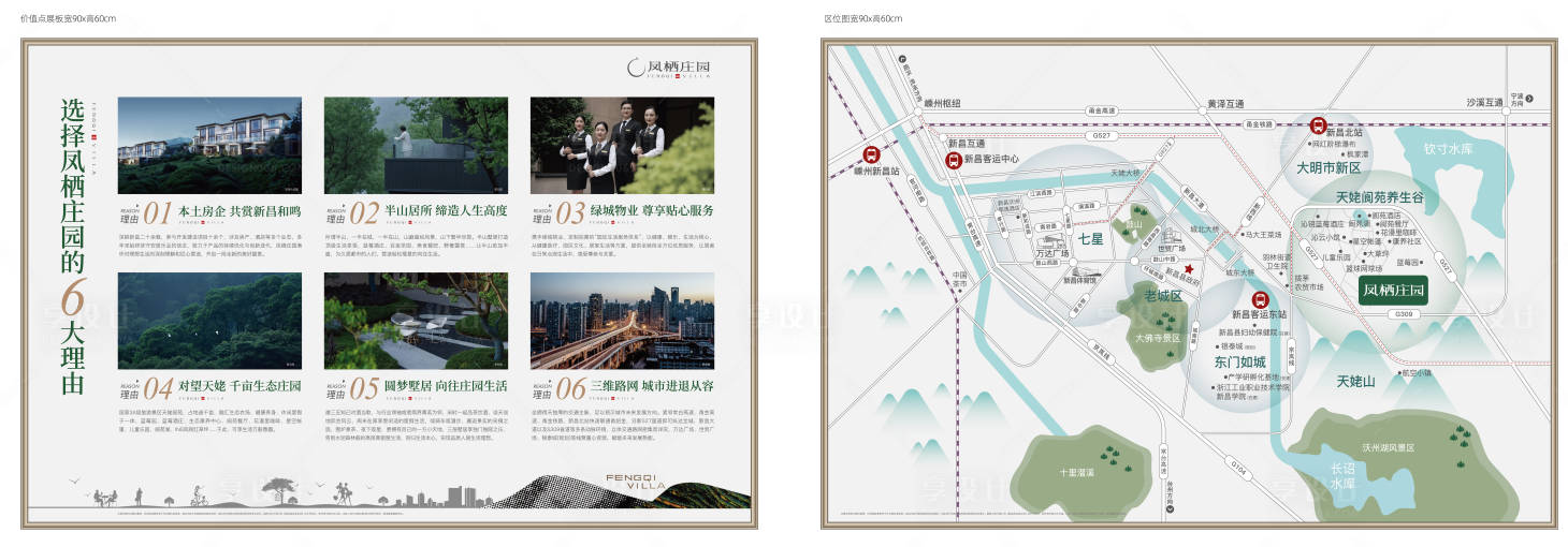 源文件下载【享设计】搜索编号：13080036230082619【地产展架】