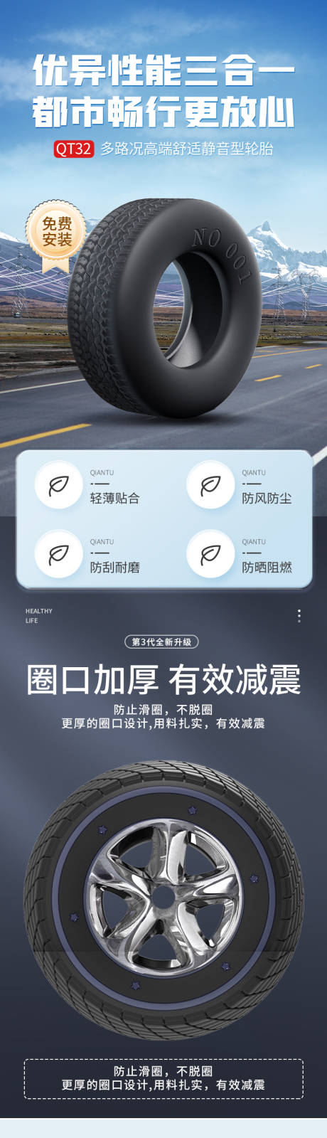 源文件下载【享设计】搜索编号：59290036488591011【轮胎车品配件电商详情页】