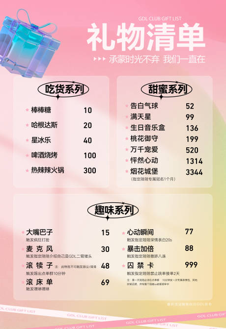 源文件下载【享设计】搜索编号：73750036487864354【俱乐部礼物清单】