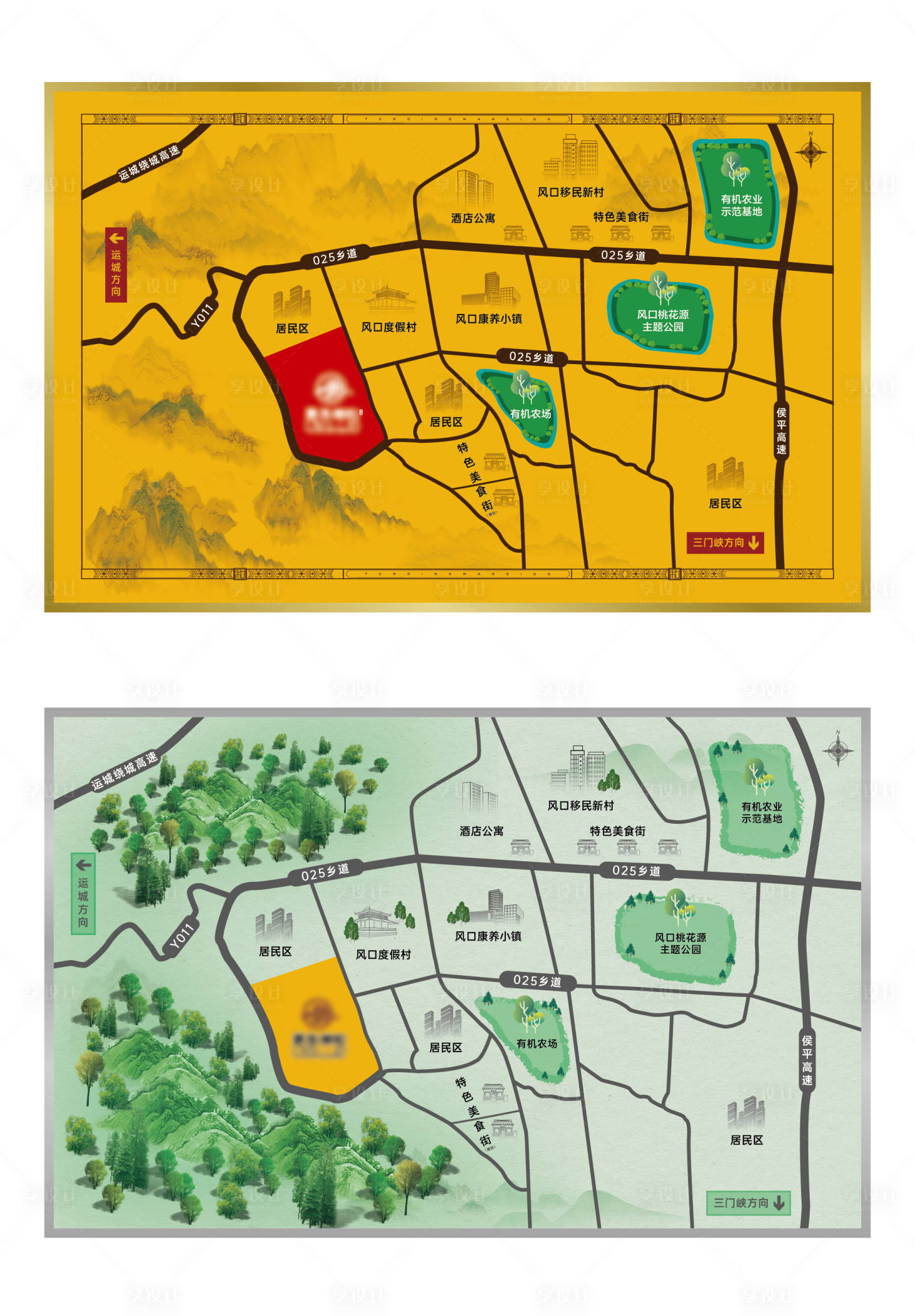 源文件下载【享设计】搜索编号：49260036523128024【地产区位】