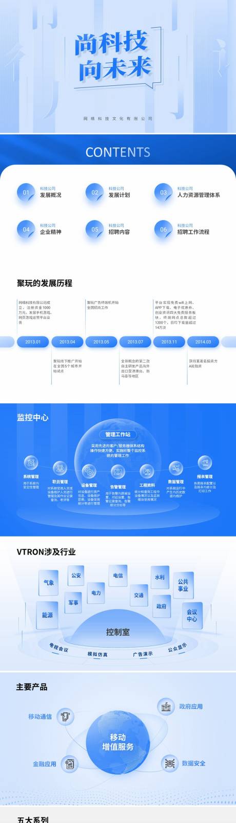 源文件下载【享设计】搜索编号：53650036175365660【网络科技公司简介PPT】