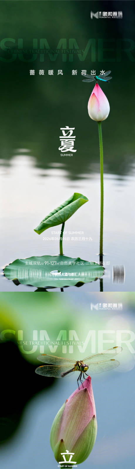 源文件下载【享设计】搜索编号：13330036631458677【立夏海报】