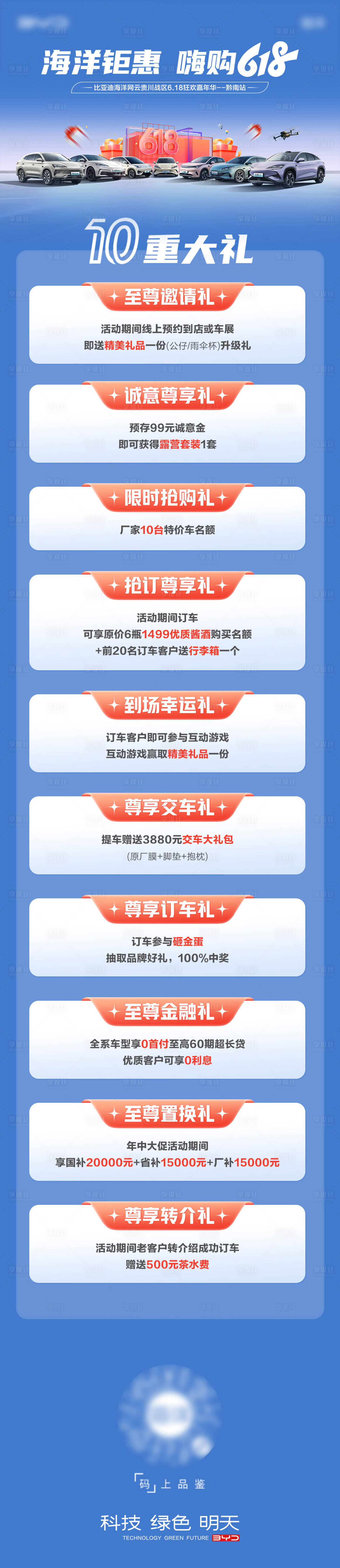 源文件下载【享设计】搜索编号：16120036455598316【汽车618政策长图】
