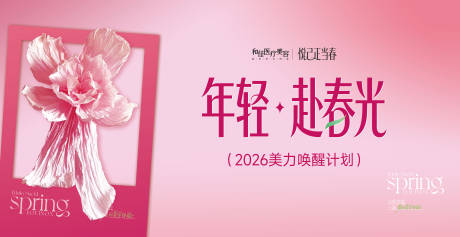 源文件下载【享设计】搜索编号：53350036230552973【医美春日美陈】