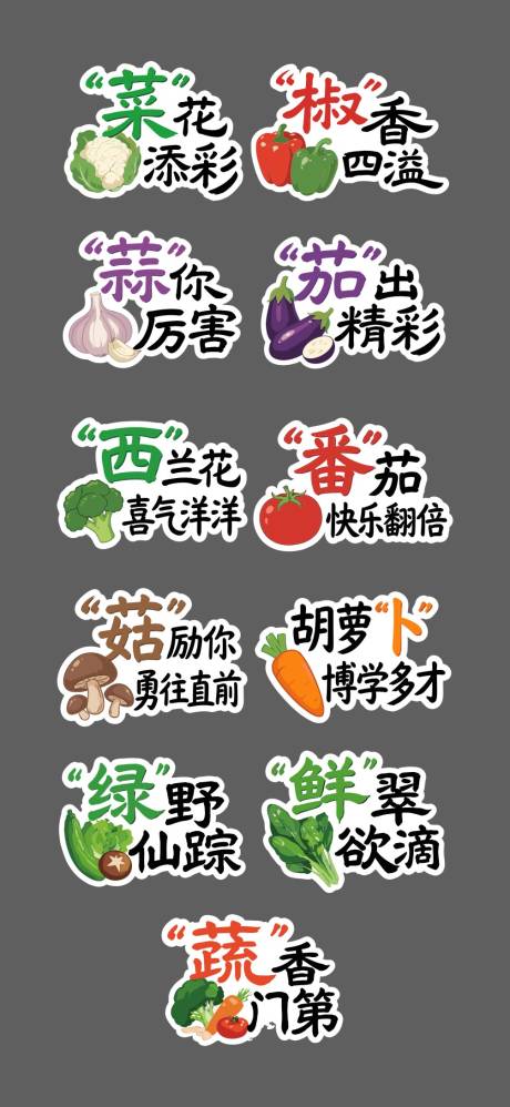 源文件下载【享设计】搜索编号：64480036637944726【蔬菜氛围牌手举牌】