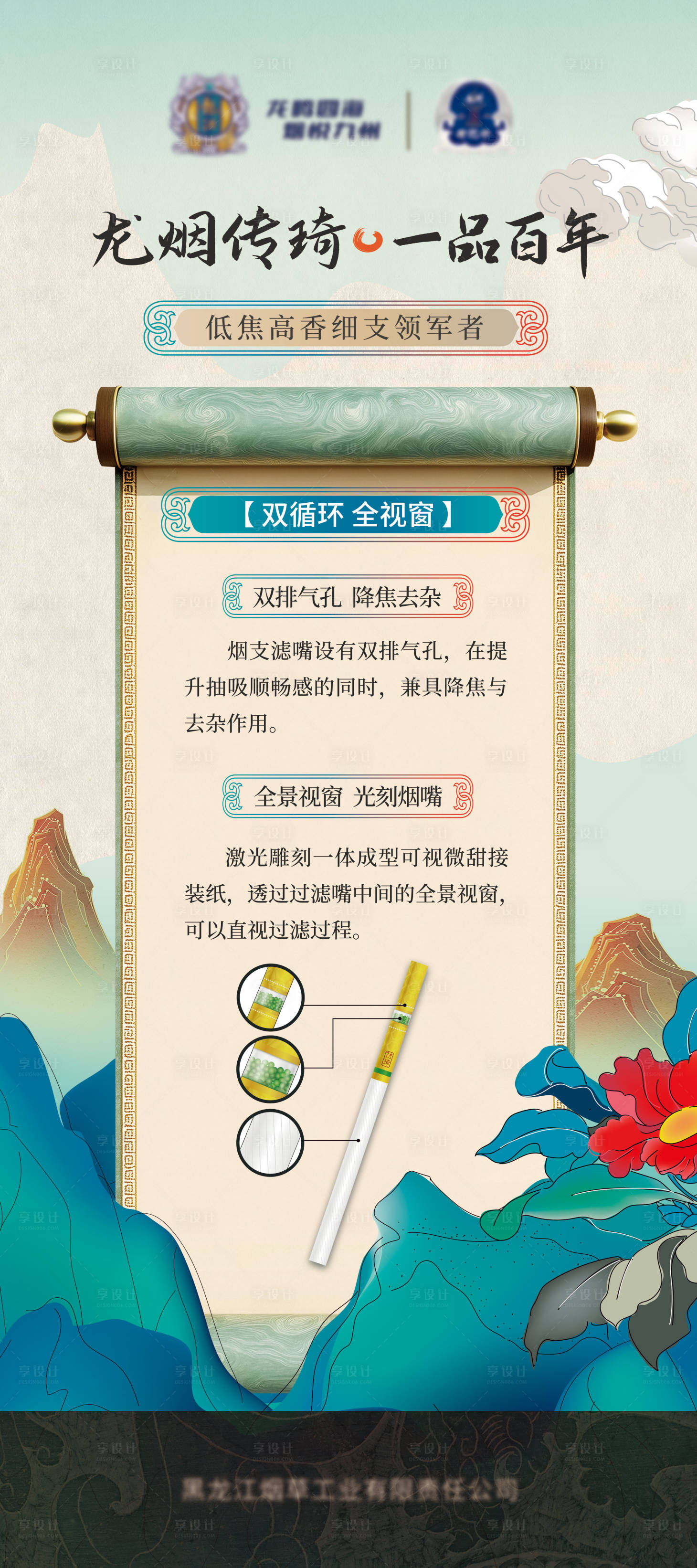 源文件下载【享设计】搜索编号：20960036496276148【香烟产品介绍展架】