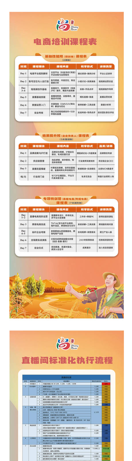 源文件下载【享设计】搜索编号：53030036584371357【电商直播间培训展架】