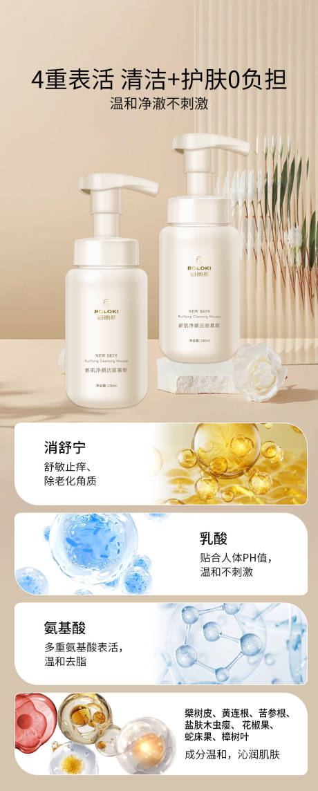 源文件下载【享设计】搜索编号：38530036280529084【洗面奶海报 】