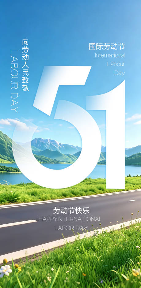源文件下载【享设计】搜索编号：17820036429691198【创意海报51劳动节海报】