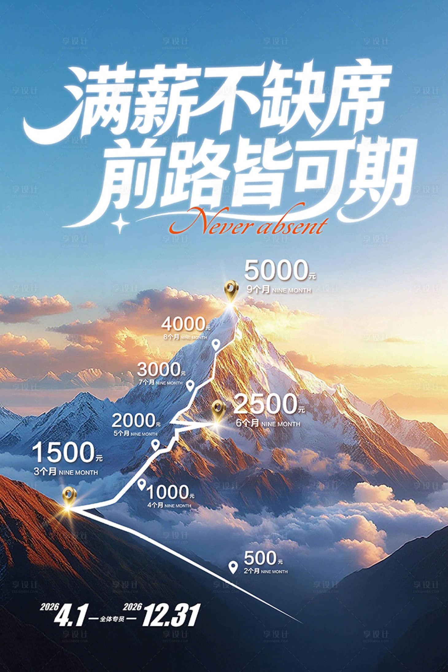 源文件下载【享设计】搜索编号：94100036586618878【涨薪海报】