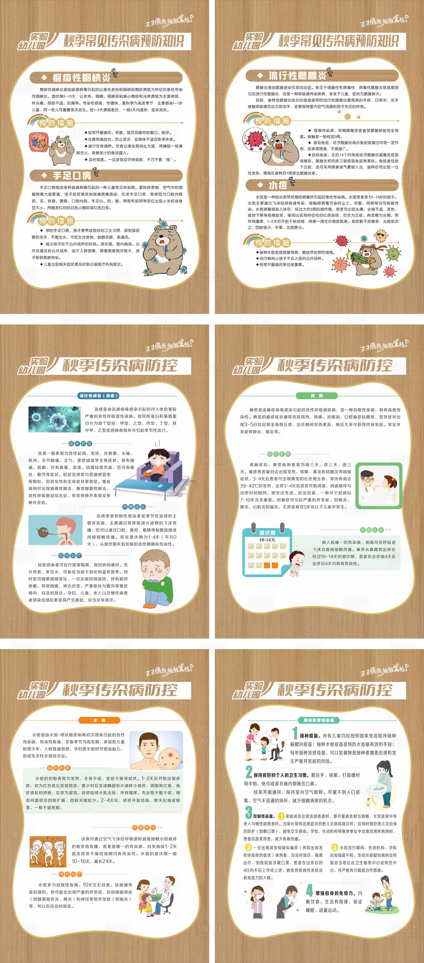 源文件下载【享设计】搜索编号：35190036477364951【校园传染病展板】